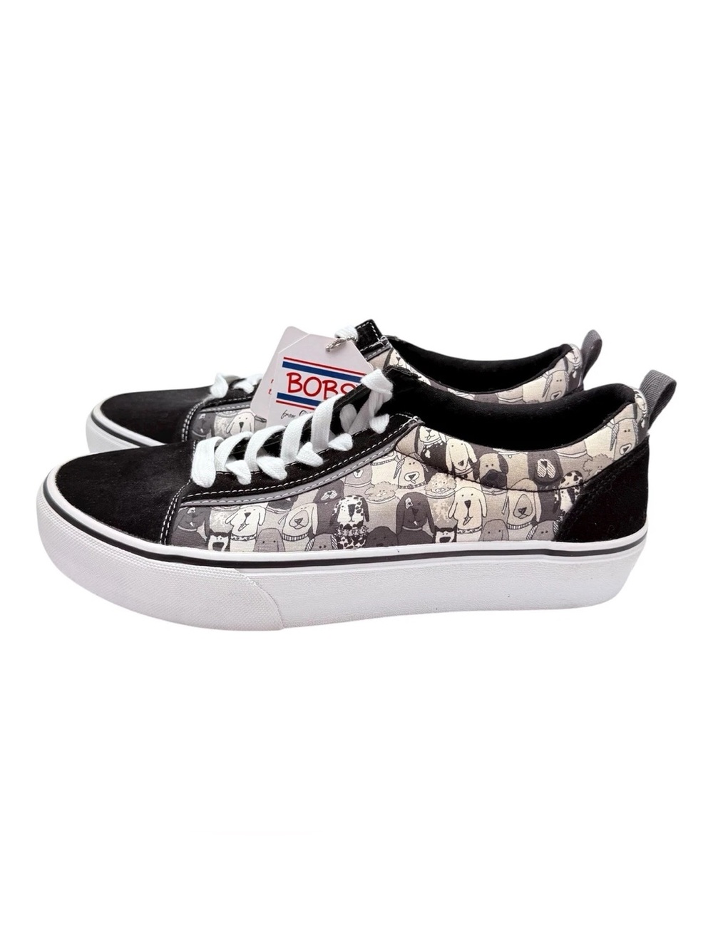 Skechers Women's Black and White Dog Smeaker